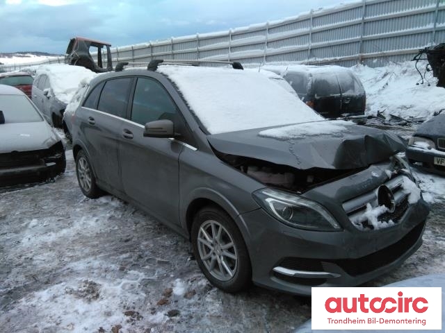Mercedes B-Klasse, electric drive 2014-2018 (W242) (W242), Motorkode: EM0004, Girkassekode: A 242 340 34 01