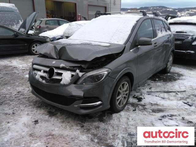 Mercedes B-Klasse, electric drive 2014-2018 (W242) (W242), Motorkode: EM0004, Girkassekode: A 242 340 34 01