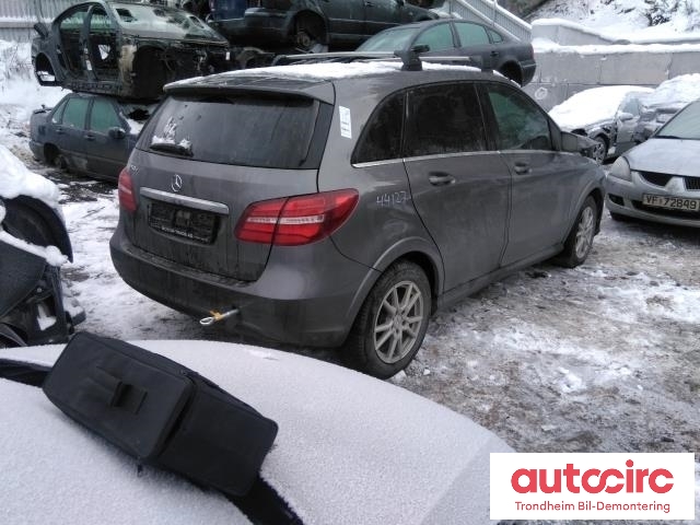 Mercedes B-Klasse, electric drive 2014-2018 (W242) (W242), Motorkode: EM0004, Girkassekode: A 242 340 34 01