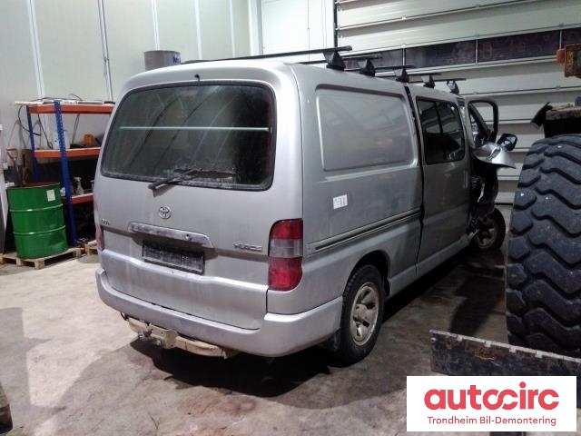 Toyota Hiace 2007-2012 (Fase 3) , Motorkode: 2KD-FTV, Girkassekode: 3303026A61