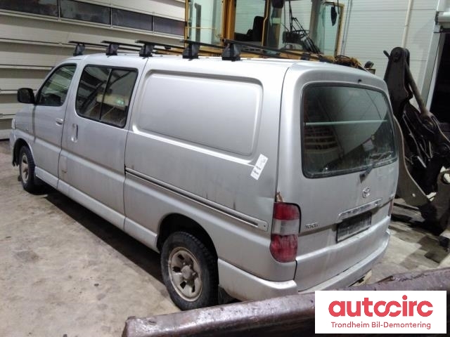 Toyota Hiace 2007-2012 (Fase 3) , Motorkode: 2KD-FTV, Girkassekode: 3303026A61