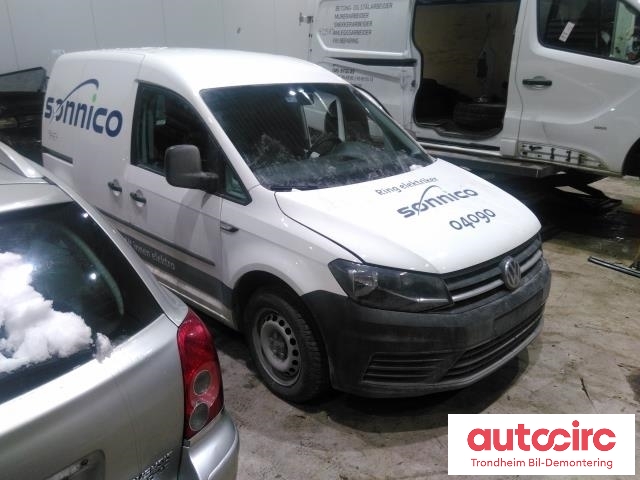 VW Caddy 2015-2020 (Type III, Fase 3) , Motorkode: DFSD, Girkassekode: RTH