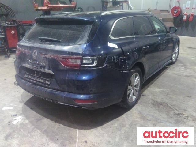 Renault Talisman 2016-->> , Motorkode: K9K 646, Girkassekode: DC4 (007) – LPD2AC1