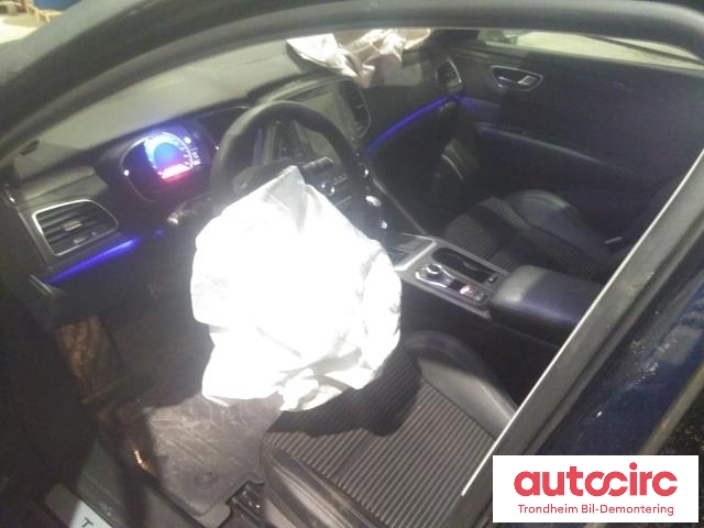 Renault Talisman 2016-->> , Motorkode: K9K 646, Girkassekode: DC4 (007) – LPD2AC1