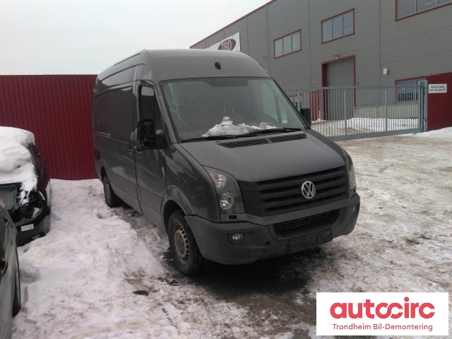 VW Crafter 2011-2016 (Type I, Fase 2) , Motorkode: CSNA / CKUB, Girkassekode: MWH