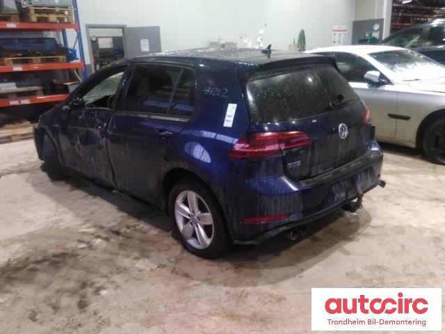 VW Golf VII 2017-2020 (Fase 2) , Motorkode: CUKB, Girkassekode: SBZ