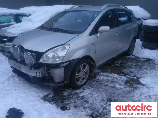 Toyota Verso 2004-2009 (Type II) , Motorkode: 1ZZ-FE, Girkassekode: 