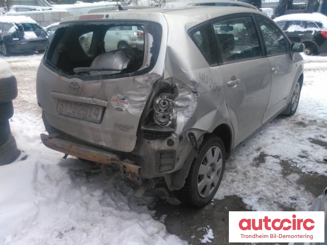 Toyota Verso 2004-2009 (Type II) , Motorkode: 1ZZ-FE, Girkassekode: 