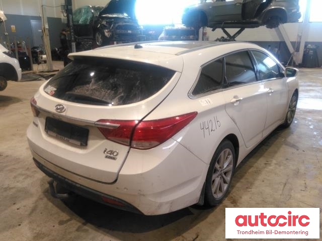 Hyundai i40 2012-2017 , Motorkode: D4FD, Girkassekode: 4300024A30