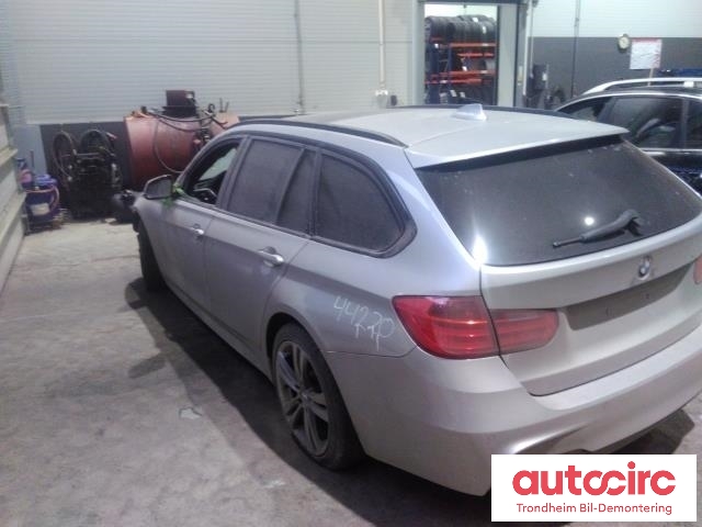 BMW 3-Serie 2012-2018 (F30/F31/F34) (F30/F31/F34), Motorkode: N47D20C, Girkassekode: GA8HP45X - X8Q