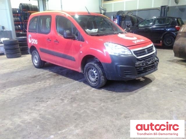 Peugeot Partner 2015-2019 (Type II, Fase 2) , Motorkode: 9HF, Girkassekode: 16 089 352 80