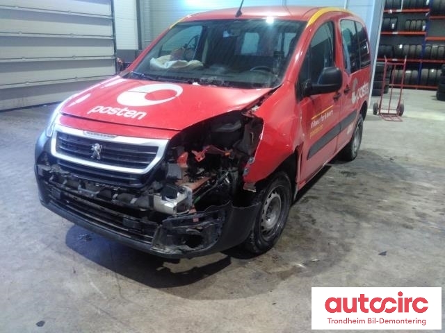 Peugeot Partner 2015-2019 (Type II, Fase 2) , Motorkode: 9HF, Girkassekode: 16 089 352 80
