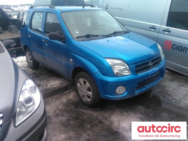 Subaru Justy 2003-2007 (Type III) , Motorkode: M13A, Girkassekode: 24711-69G01
