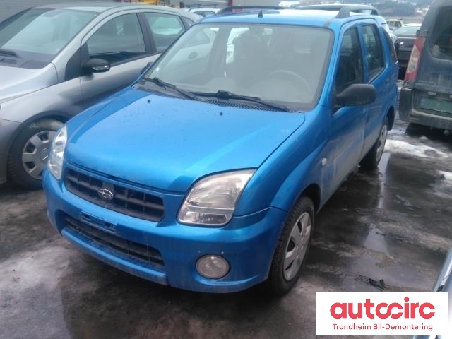 Subaru Justy 2003-2007 (Type III) , Motorkode: M13A, Girkassekode: 24711-69G01