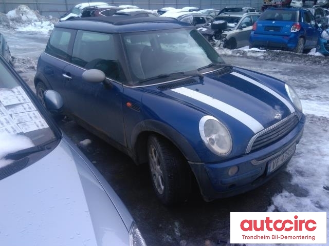 Mini One/Cooper 2001-2007 (R50-53) (R50-53), Motorkode: W10B16A, Girkassekode: GS5-65BH