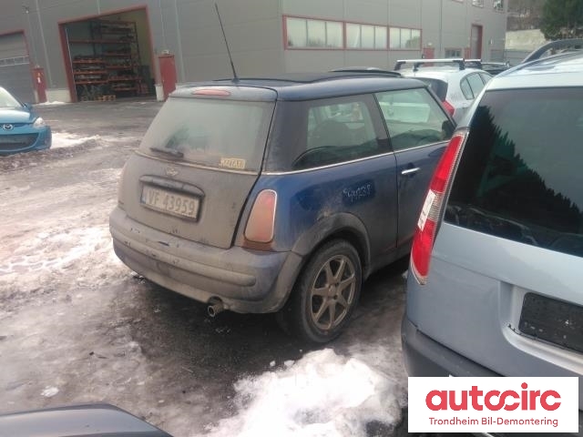 Mini One/Cooper 2001-2007 (R50-53) (R50-53), Motorkode: W10B16A, Girkassekode: GS5-65BH