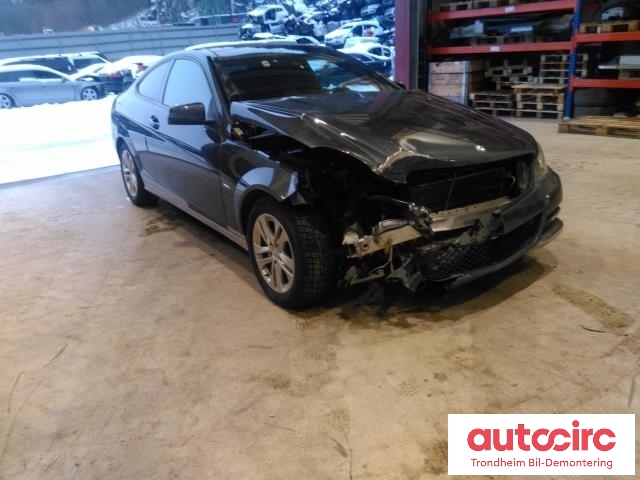 Mercedes C-Klasse, Coupe/Cab 2011-2015 (C204) (C204), Motorkode: OM651911, Girkassekode: 722908