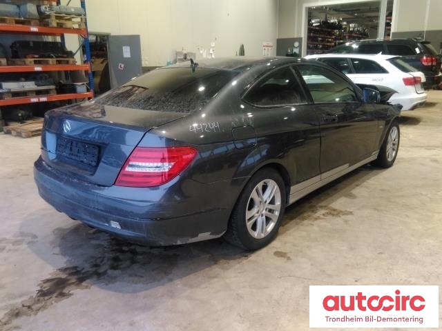 Mercedes C-Klasse, Coupe/Cab 2011-2015 (C204) (C204), Motorkode: OM651911, Girkassekode: 722908