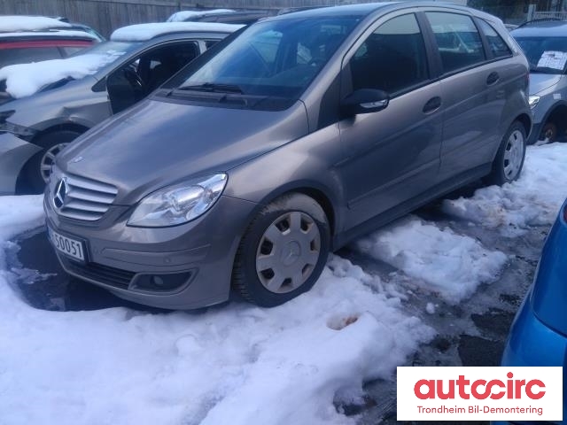 Mercedes B-Klasse 2005-2008 (Fase 1) (W245) (W245), Motorkode: 640940, Girkassekode: 711640
