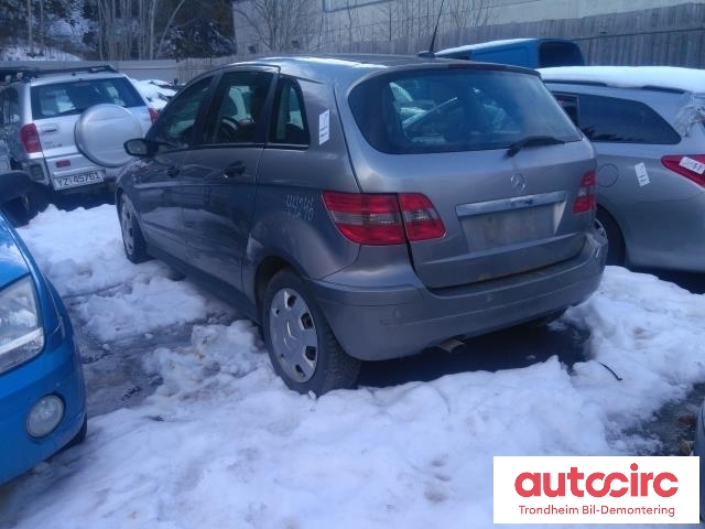 Mercedes B-Klasse 2005-2008 (Fase 1) (W245) (W245), Motorkode: 640940, Girkassekode: 711640
