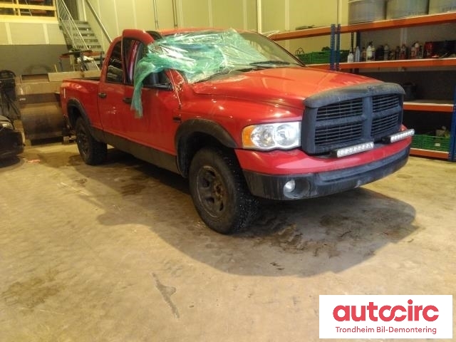 Dodge Ram 2003-2008 (Type III) , Motorkode: D, Girkassekode: 5-45RFE