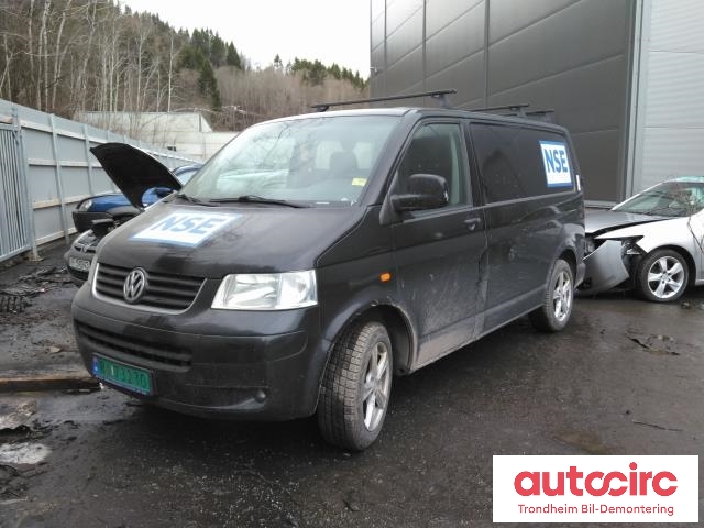 VW Transporter / Caravelle 2003-2009 (Fase 1) (T5) (T5), Motorkode: BNZ, Girkassekode: JUL