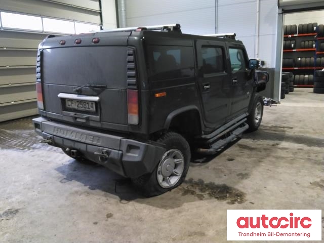 Hummer H2 2003-2005 , Motorkode: LQ4, Girkassekode: 4L60E