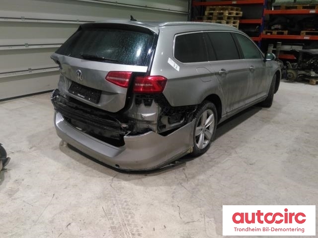 VW Passat 2015-2019 (Fase 1) (B8) (B8), Motorkode: CUKC, Girkassekode: SCB