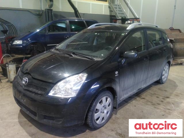 Toyota Verso 2004-2009 (Type II) , Motorkode: 1ZZ-FE, Girkassekode: 