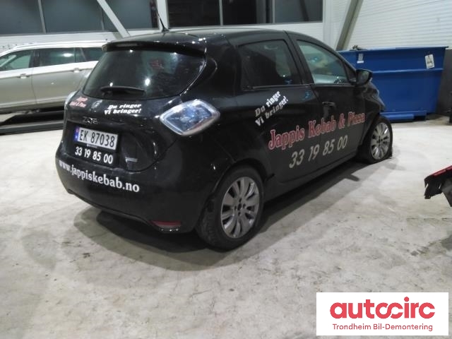 Renault Zoe 2013-2019 (Fase 1) , Motorkode: 5AQ 601, Girkassekode: C083785