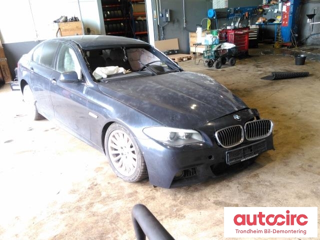BMW 5-Serie 2010-2017 (F10/F11) (F10/F11), Motorkode: N57-D30A, Girkassekode: GA8HP70Z