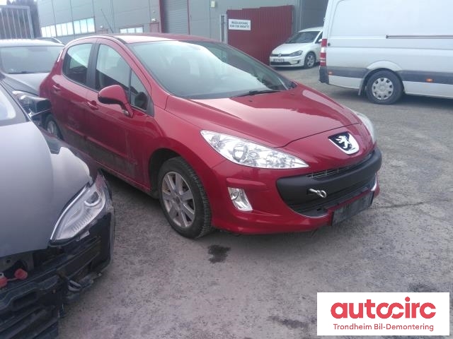 Peugeot 308 2007-2011 (Type I, Fase 1) , Motorkode: 9HV, Girkassekode: T7F 22A 35A