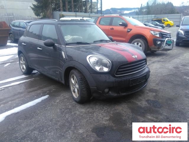 Mini Countryman 2010-2016 (R60) (R60), Motorkode: N47-C20A, Girkassekode: GA6F21WA