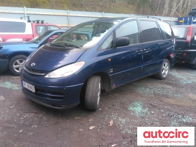 Toyota Previa 2000-2007 , Motorkode: 1CD-FTV, Girkassekode: 3030028030