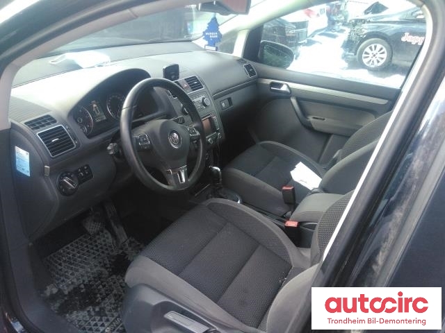 VW Touran 2010-2015 (Type I, Fase 3) , Motorkode: CAYC, Girkassekode: MLE