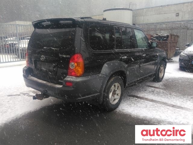 Hyundai Terracan 2002-2007 , Motorkode: J3, Girkassekode: 