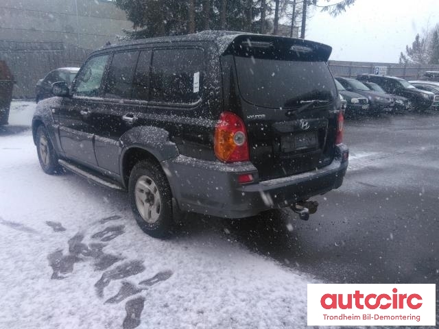 Hyundai Terracan 2002-2007 , Motorkode: J3, Girkassekode: 