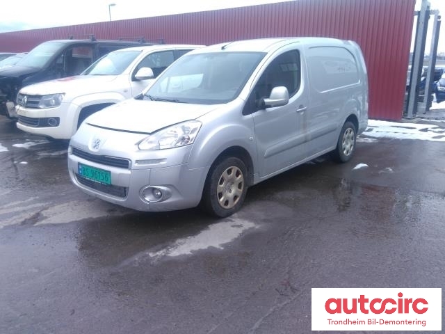 Peugeot Partner 2008-2015 (Type II, Fase 1) , Motorkode: 9HF, Girkassekode: 2231 T1