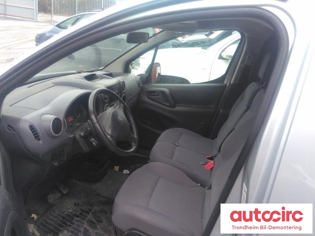 Peugeot Partner 2008-2015 (Type II, Fase 1) , Motorkode: 9HF, Girkassekode: 2231 T1