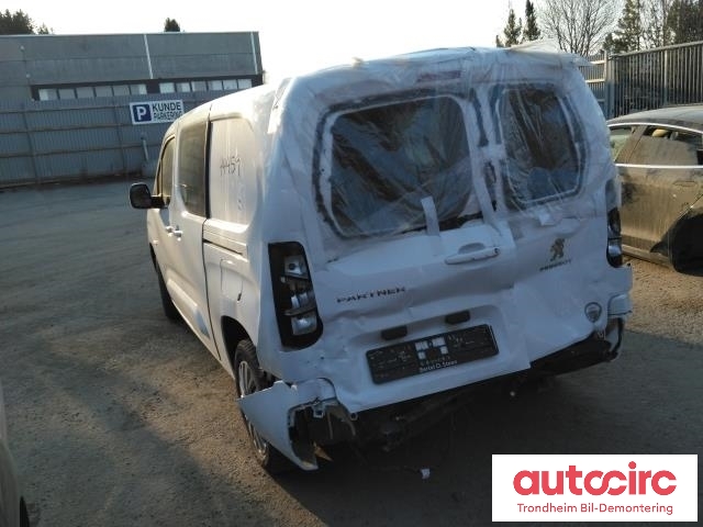 Peugeot Partner 2019-->> (Type III) , Motorkode: YHY, Girkassekode: 16 230 929 80