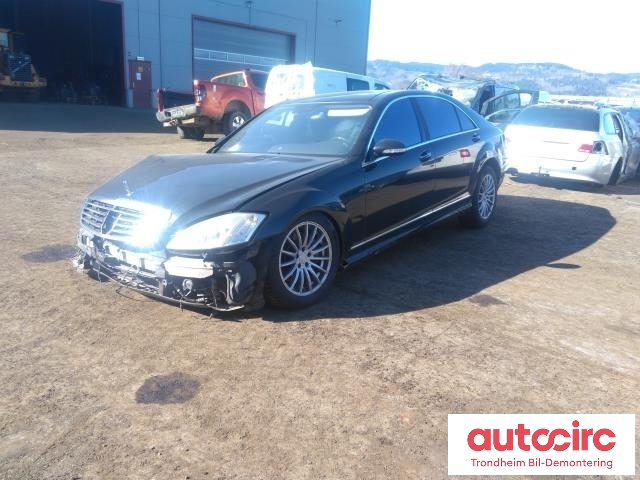 Mercedes S-Klasse 2005-2013 (W221) (W221), Motorkode: M273.961, Girkassekode: 722904
