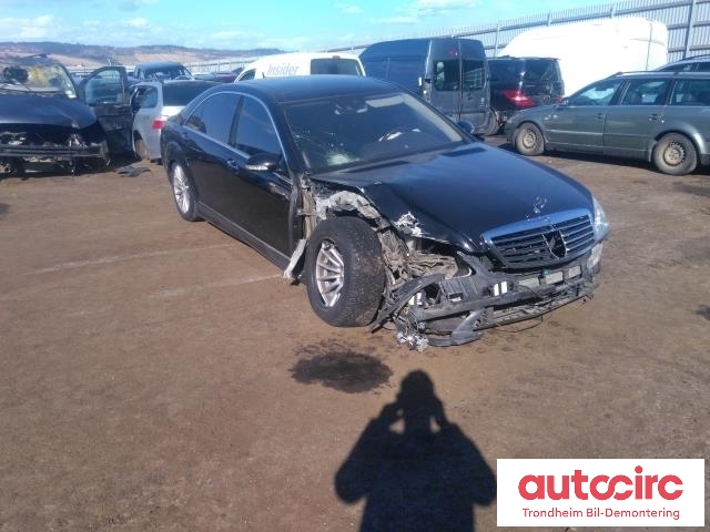 Mercedes S-Klasse 2005-2013 (W221) (W221), Motorkode: M273.961, Girkassekode: 722904