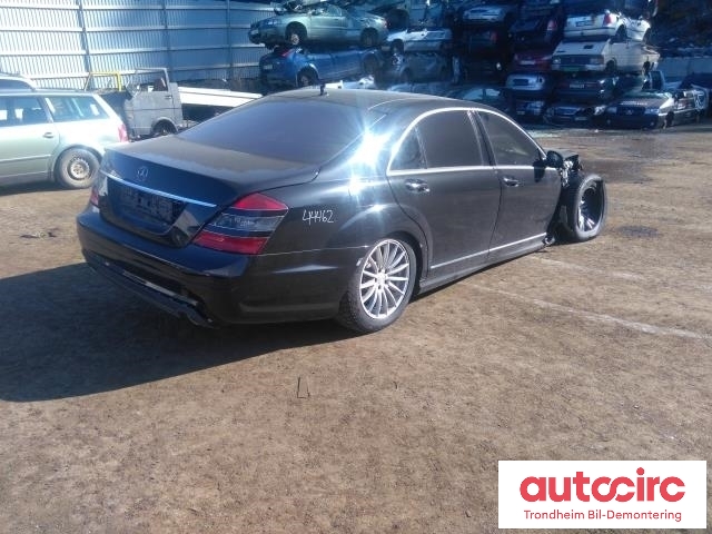 Mercedes S-Klasse 2005-2013 (W221) (W221), Motorkode: M273.961, Girkassekode: 722904