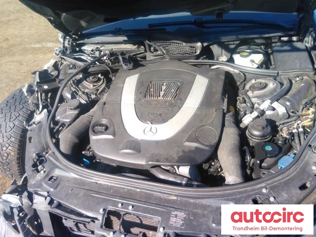 Mercedes S-Klasse 2005-2013 (W221) (W221), Motorkode: M273.961, Girkassekode: 722904