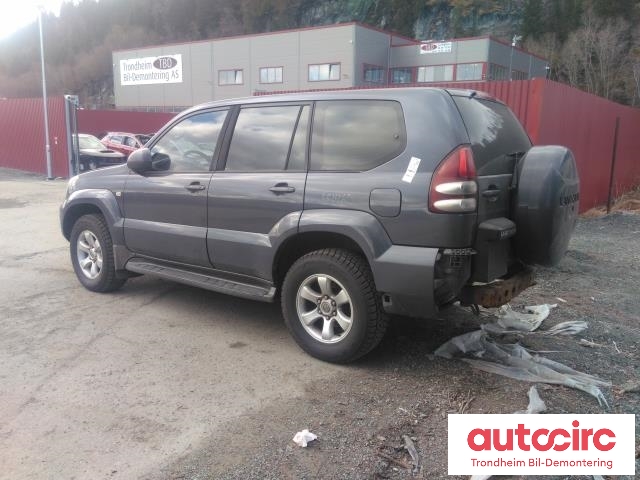 Toyota Land Cruiser 120 2002-2009 , Motorkode: 1KD-FTV, Girkassekode: 3303060A32