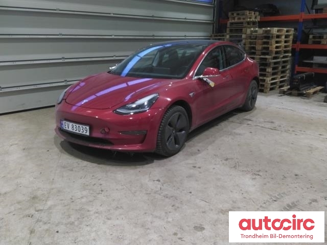 Tesla Model 3 2018-2023 (Fase 1) , Motorkode: 3D3|3D5, Girkassekode: TRINNLØS
