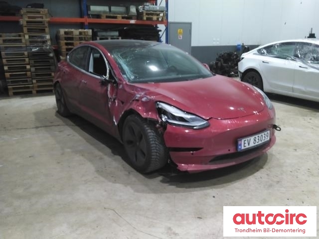 Tesla Model 3 2018-2023 (Fase 1) , Motorkode: 3D3|3D5, Girkassekode: TRINNLØS