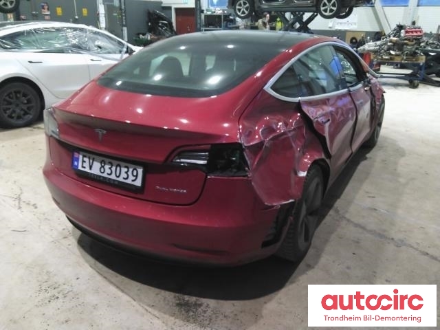 Tesla Model 3 2018-2023 (Fase 1) , Motorkode: 3D3|3D5, Girkassekode: TRINNLØS