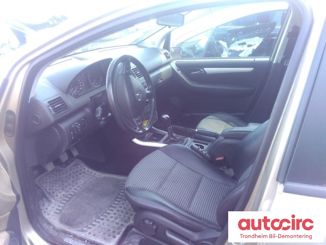 Mercedes A-Klasse 2005-2012 (W169) (W169), Motorkode: 266920, Girkassekode: 