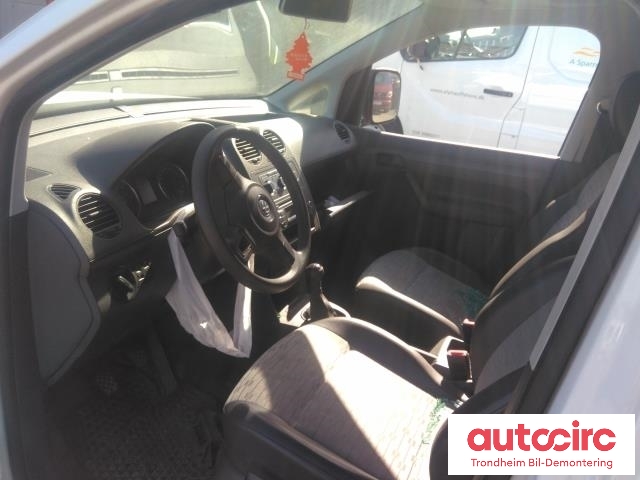 VW Caddy 2010-2015 (Type III, Fase 2) , Motorkode: CAYE, Girkassekode: LZY